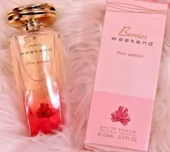 Berries Weekend Pink Edition Perfume For Ladies | Fragrance World – 100ml