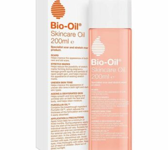 Bio Oil Skincare Oil – Improves Appearance Of Scars, Stretch Marks And Skin Tone, 200ml (UK Origin)