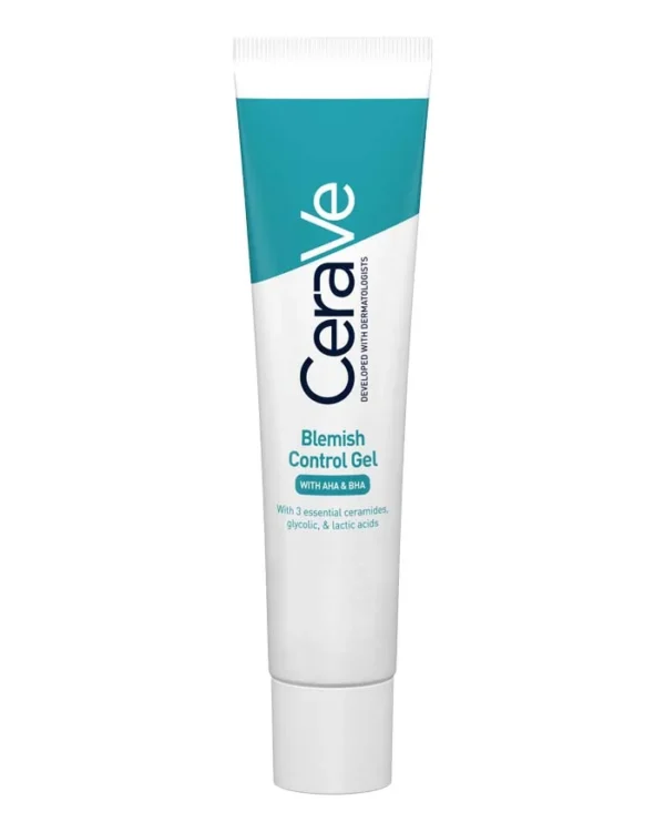 Cerave Blemish Control Gel With Aha & Bha 40Ml-White