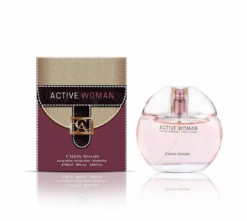 Chris Adams active woman luxurious stylish perfume