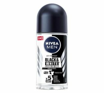 NIVEA Black and White Invisible Original Anti-Perspirant Rollon-50ml