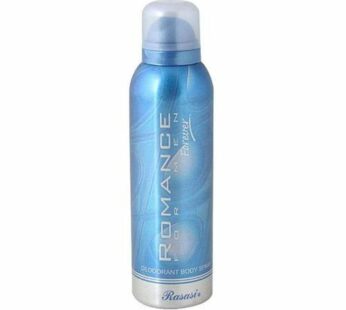 Men’s Body Spray Romance Blue for Men – 200ml