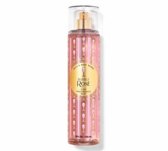 Bath And Body Works Bubbly Rose Fine Fragrance Body Mist Spray