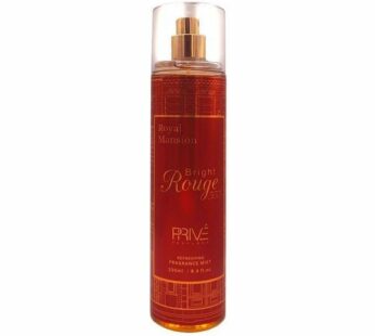 Bright Rouge 555 – Body Mist – For Women – 250ml