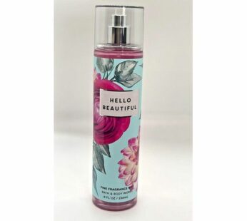 Bath And Body Works Hello Beautiful Fine Fragrance Body Mist, 236ml