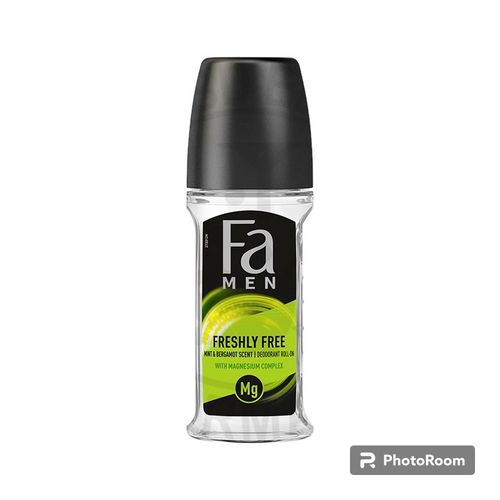 Fa Men Freshly Free Deodorant Roll-on ,50 ml