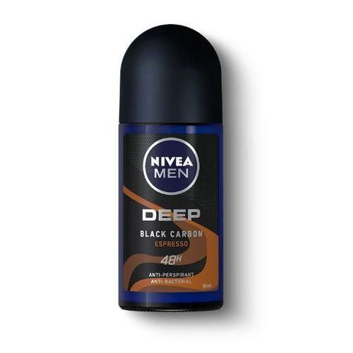 Deep Black Carbon Espresso Anti-Perspirant Rollon-50ml