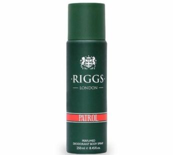 Riggs London Men Perfumed Deodorant Body Spray – Patrol