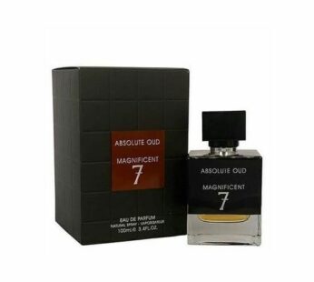 Absolute Oud Magnificent 7 Perfume For Men, 100ml