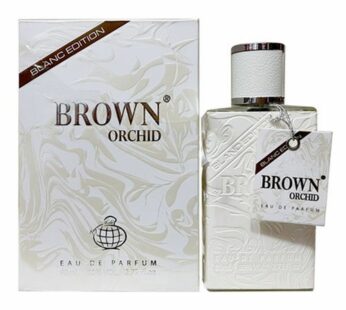 Fragrance World Brown Orchid Blanc Edition Eau De Parfum 80ml