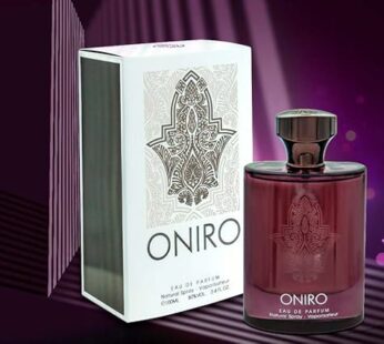 ONIRO Perfume [Unisex] by Fragrance World – 100ml